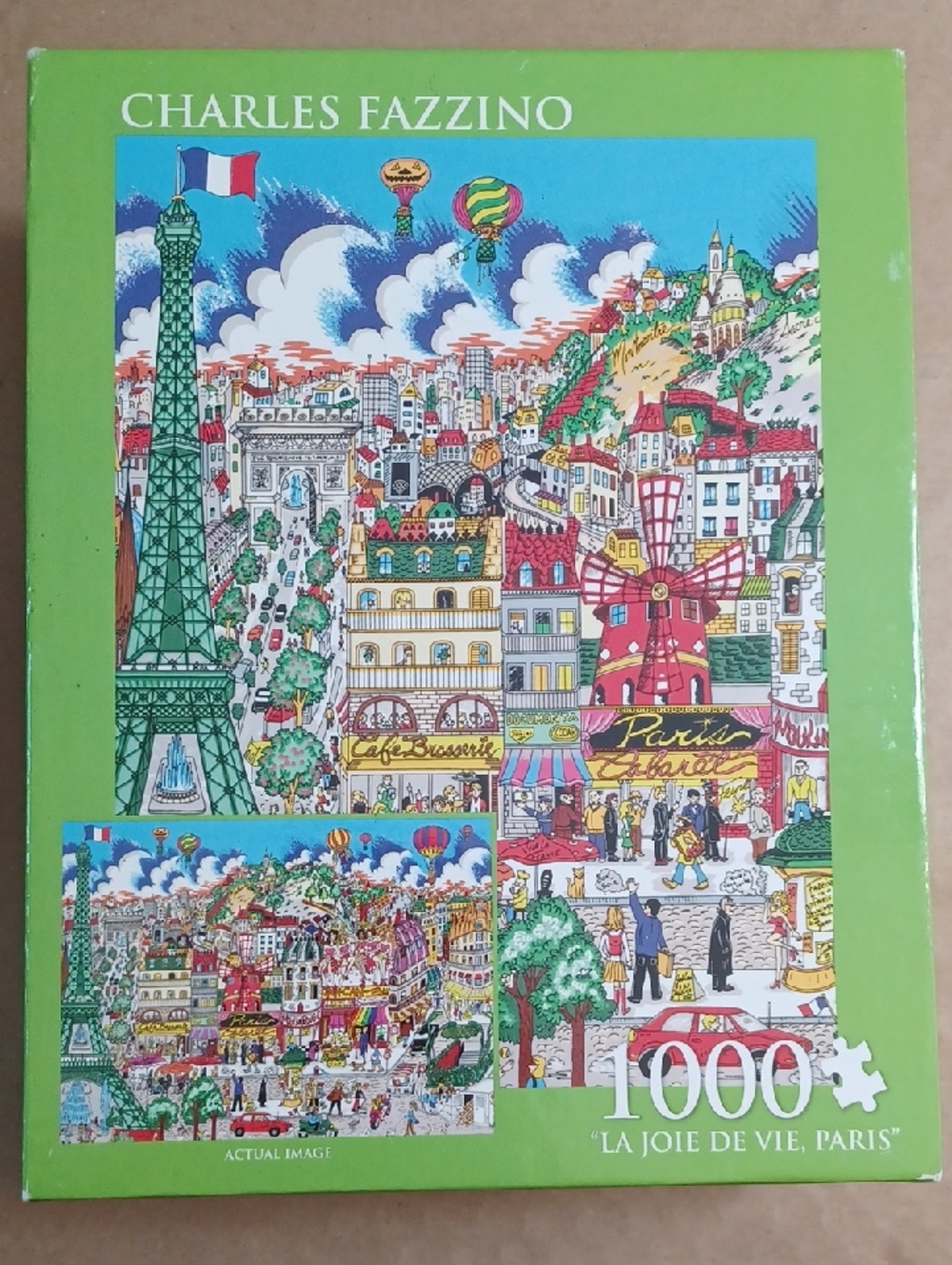 🧩La Joie De Vie, Paris 1000 Piece Puzzle